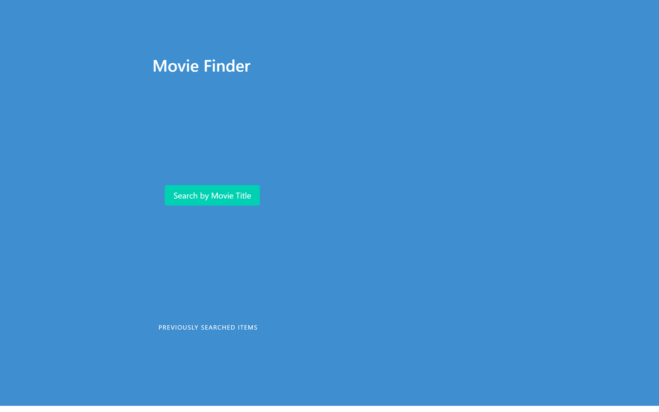 Movie Finder